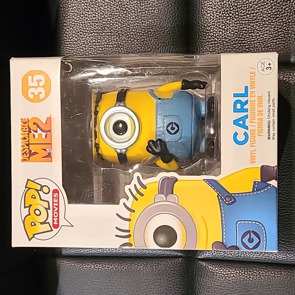 NIB Pop! Minion Carl #35